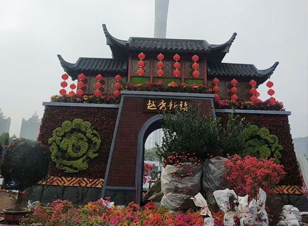 北京五色草造型设计